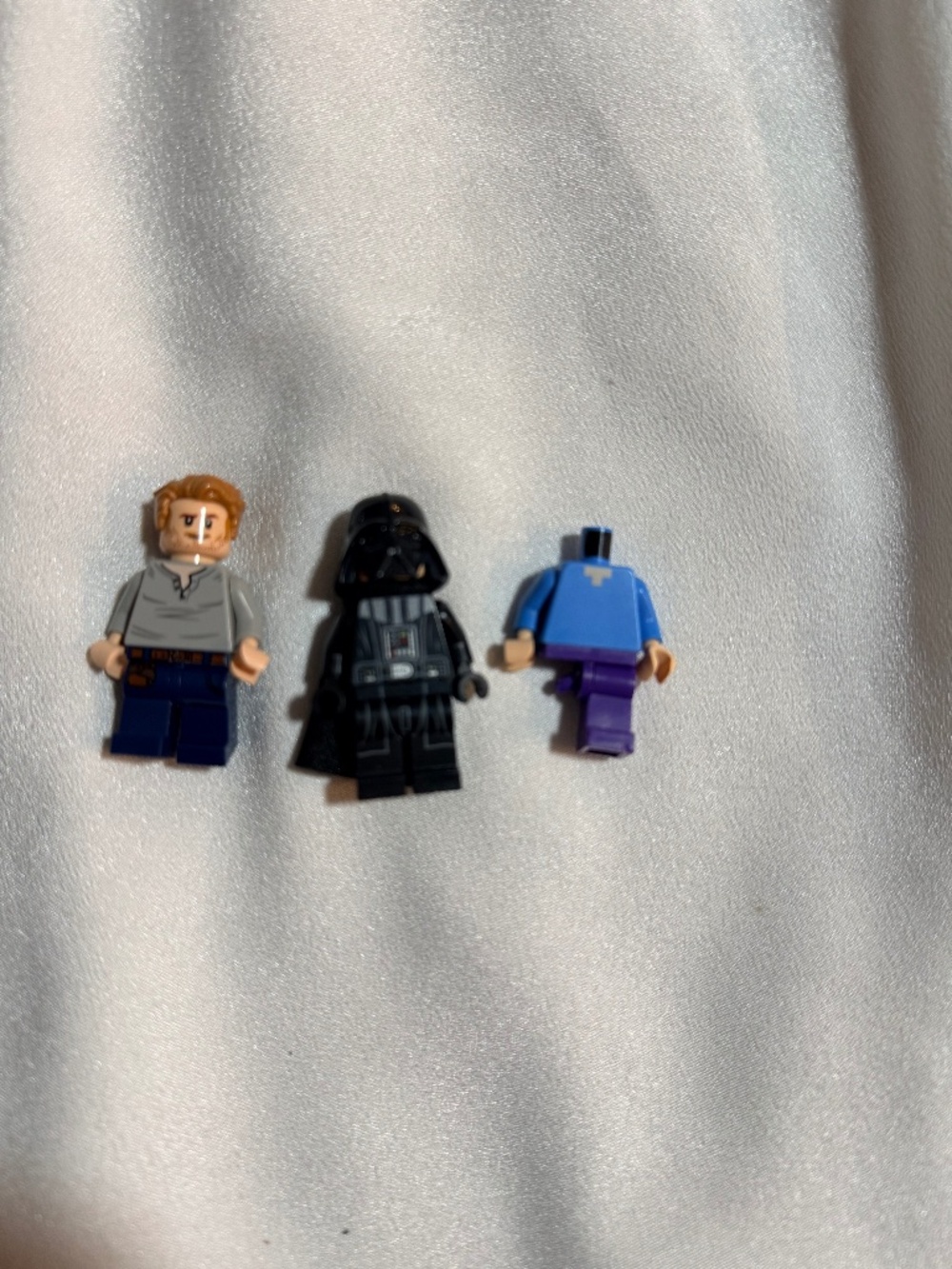 Lot of 3 Mini Figures Darth Vader & Mixed Characters